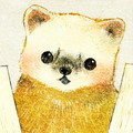 ニホンテンのイラスト　marten illust