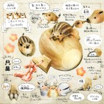 ニホンイノシシのイラスト　イノシシの暮らし・生態の解説　Boar