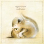 ニホンモモンガ　ニホンヤマネのイラスト　抱きしめるイラスト　Flying squirrel&dormouse